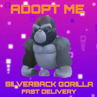 2X SILVERBACK GORILLA