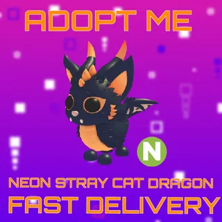 NEON STRAY CAT DRAGON