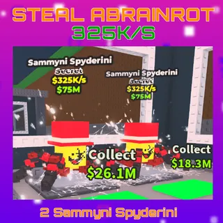 x2 Sammyni Spyderini 325k/s