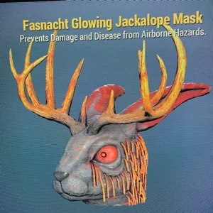 (Psn) Glowing Jack mask