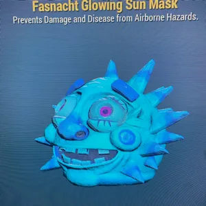 (Psn) Glowing Sun Mask