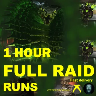 1 HOUR FULL RAID RUNS 