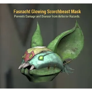 GLOWING SCORCHBEAST MASK