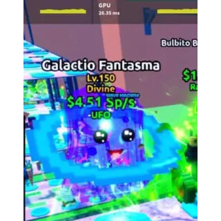 UFO Galactio Fantasma LVL 150 | Escape Tsunami For Brainrots!