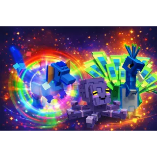 HUGE RAINBOW HATCHED DILOPHOSAURUS 61KG+ and GODLY NIGHTMARE PEACOCK + Hyperhunger MIMIC OCTOPUS 15CD NO TOY