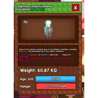 HUGE NIGHTMARE GHOSTLY HEADLESS HORSEMAN 60kg free huge peacock 15s no need toy