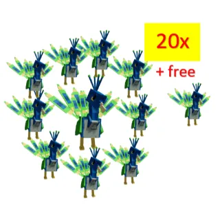 20x PEACOCK
