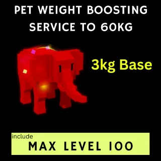 2 PET WEIGHT BOOSTING TO 60KG for jessica