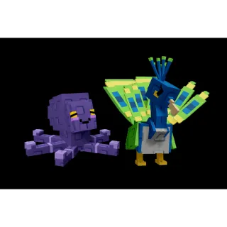 COLOSSAL NIGHTMARE PEACOCK 15CD NO TOY + HYPER HUNGER MIMIC OCTOPUS 15CD NO TOY