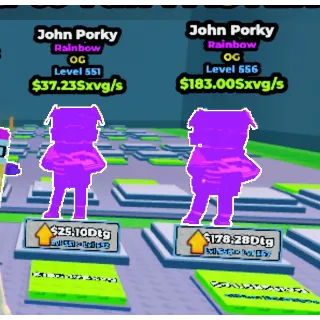 Rainbow John Porky| ESCAPE WAVES FOR LUCKY BLOCK