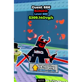 Guest 666 LEVEL 600 l ESCAPE WAVES FOR LUCKY BLOCK!