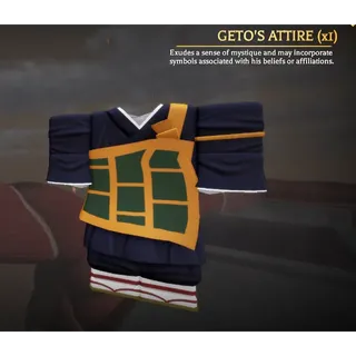 Geto attire - AOTR