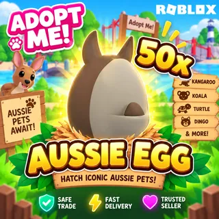 50x Aussie Egg (Lowest)