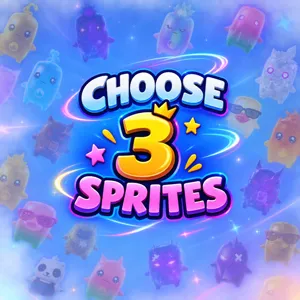 CHOOSE ANY 3 SPRITES