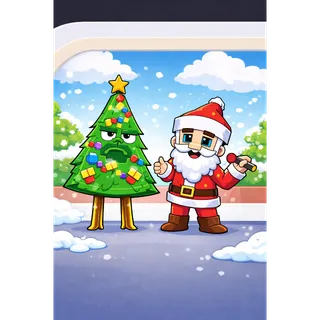 Christmas Santatini Treetini 