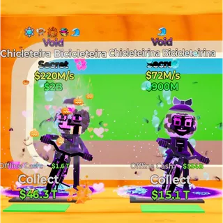 Void 5 Traited Chicleteira Bicicleteira and Traited Chicleteirina Bicicleteirina