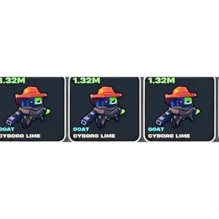 Fruits vs brainrots 3x cyborg lime 