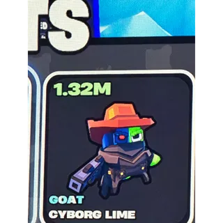 Fruits vs brainrots  cyborg lime 1.32