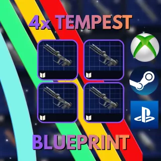 4x Tempest Blueprint