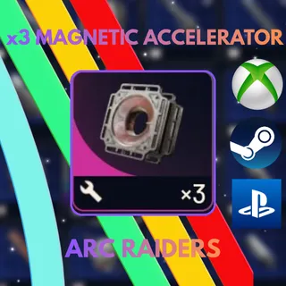 Magnetic Accelerator x3