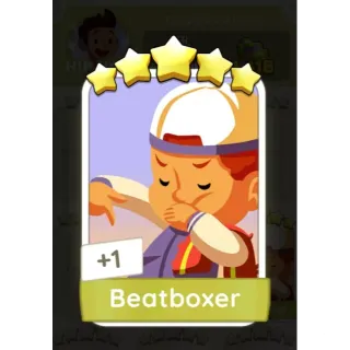 Monopoly GO  5 star stickers  - Beatboxer