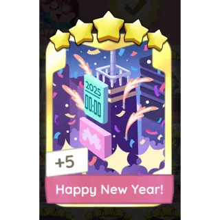 Happy New Year Monopoly go 