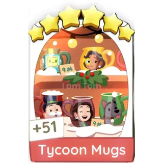 Tycoon Mugs monopoly GO 