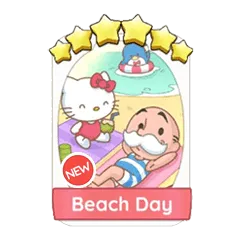 Beach Day monopoly GO 