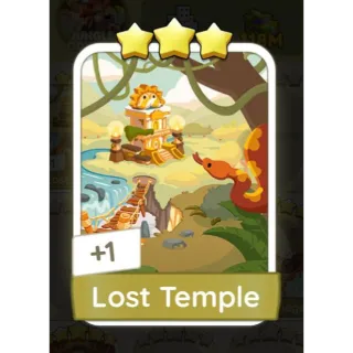 Lost Temple monopoly GO 