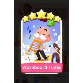 Monopoly GO  5 star stickers  -  Washboard Tunes