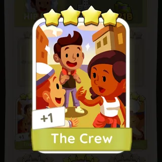 Monopoly go 4 star sticker - The Crew