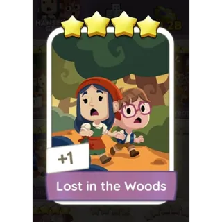 Lost in the Woods monopoly go 