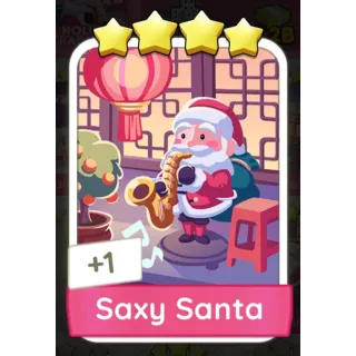 Saxy Santa monopoly GO 