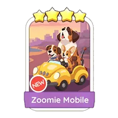Zoomie Mobile monopoly GO 
