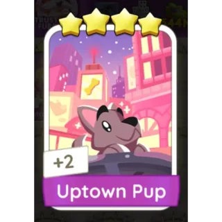 Uptown Pup monopoly GO 