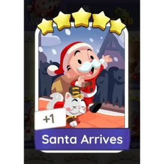 Santa Arrives monopoly GO 