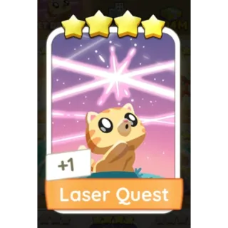 Laser Quest monopoly GO 