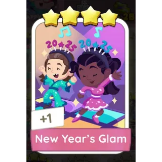 New Year's Glam monopoly GO 