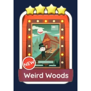 Weird Woods monopoly GO 