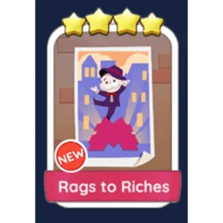 Rags to Riches monopoly GO 