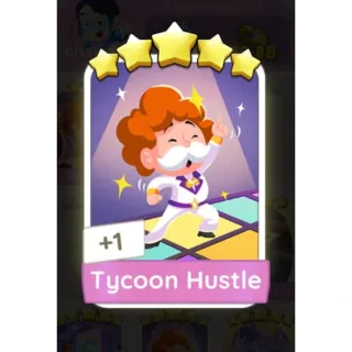 Monopoly GO  5 star stickers  -  Tycoon Hustle 