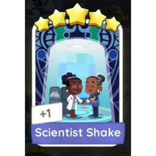 Scientist Shake monopoly GO 