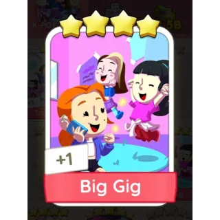 Monopoly go 4 star sticker - Big Gig