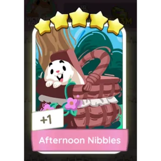 Afternoon Nibbles monopoly GO 