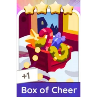 Box of Cheer monopoly GO 