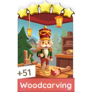 Woodcarving monopoly GO 