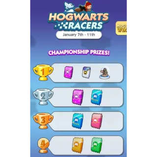 Hogwarts racers full carry 1 slot monopoly GO 
