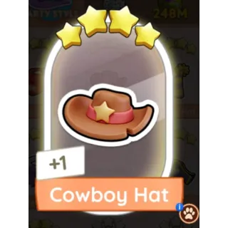 Cowboy Hat monopoly GO 