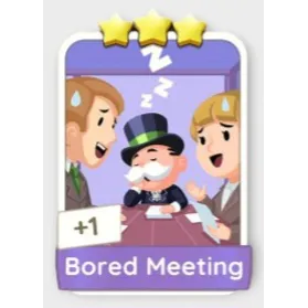 Bored meeting