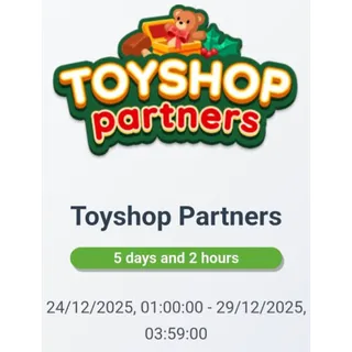 Monopoly GO Toyshop Partners Event 3 slots